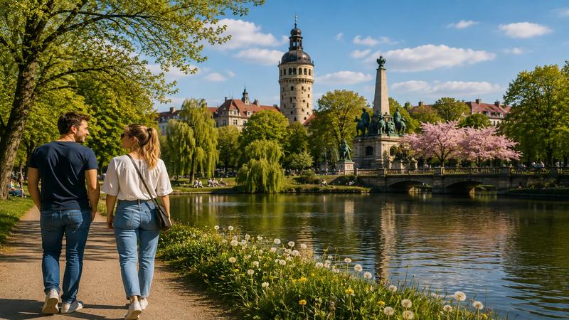 Singles in Leipzig bei einem gemeinsamen Treffen